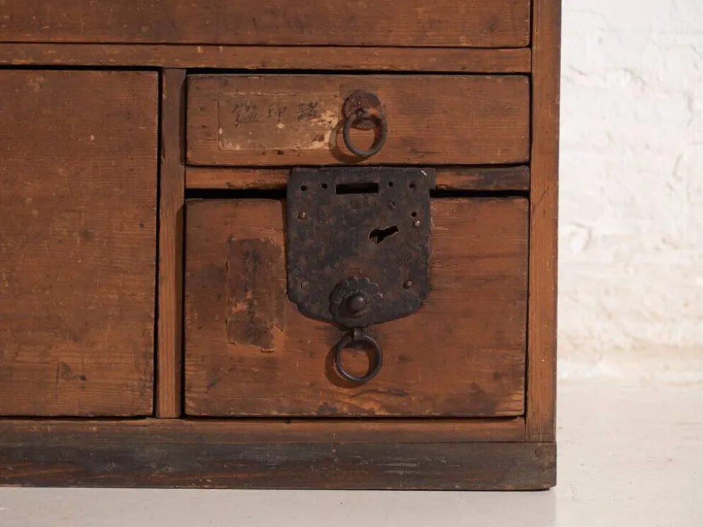 Commode tansu ancienne japonaise – Japon, vers 1910