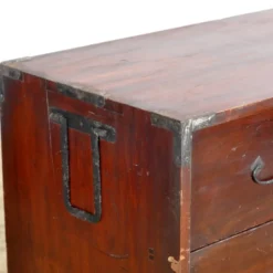 Commode Tansu japonaise, vers 1890