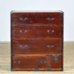 Commode Tansu japonaise, vers 1890