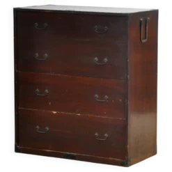 Commode Tansu japonaise, vers 1890