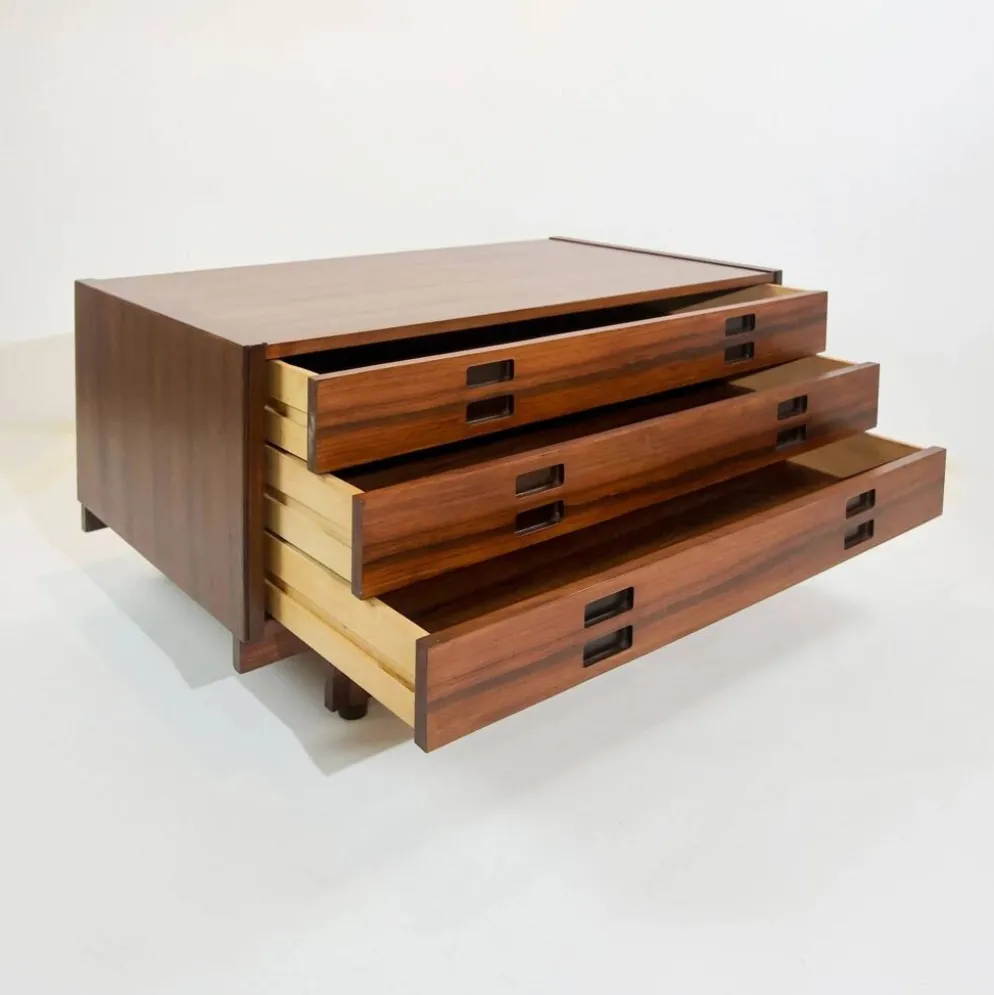 Commode à 3 tiroirs, Italie, années 1960