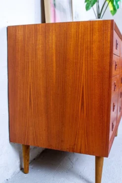 Commode à Tiroirs Vintage en Teck par Erik Brouer, Danemark, 1960s