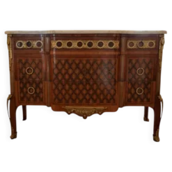 Commode transition Louis XV-XVI, style Jean Henri Riesener