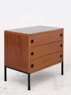 Commode à triroirs mid century design Français ARP Minvielle