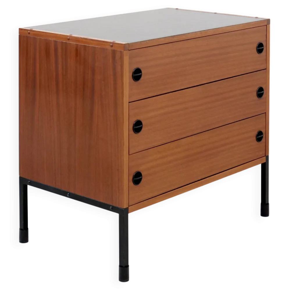 Commode à triroirs mid century design Français ARP Minvielle