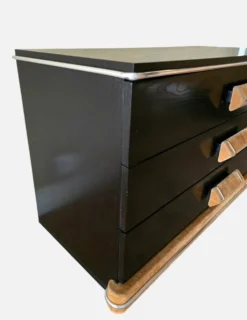 Commode à trois tiroirs, attribuée à Maison Roméo, Paris, 1970