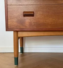 Commode Vanity en Teck par Borge Mogensen