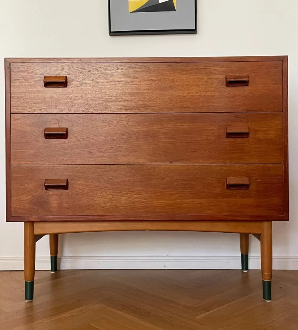 Commode Vanity en Teck par Borge Mogensen