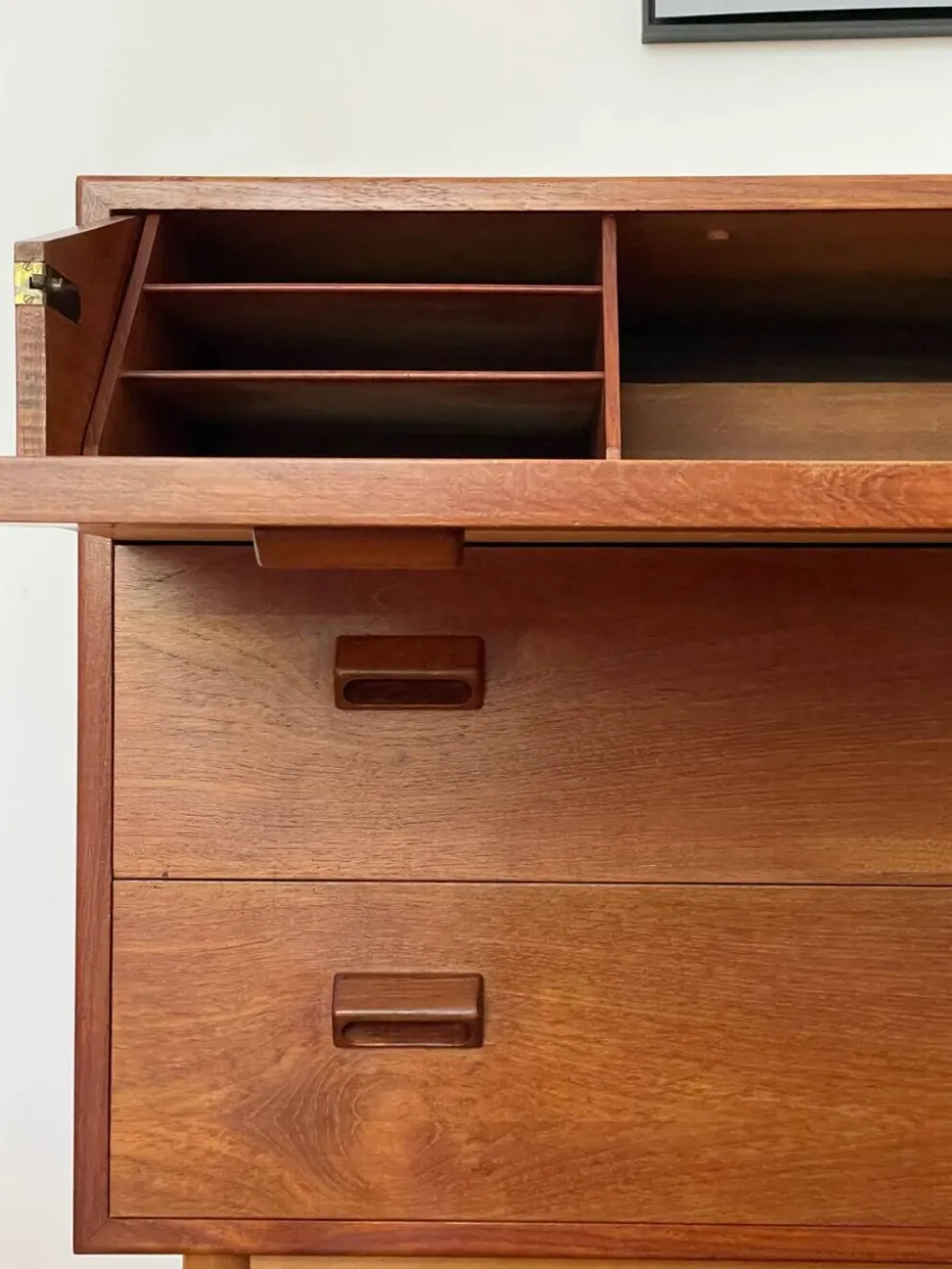 Commode Vanity en Teck par Borge Mogensen