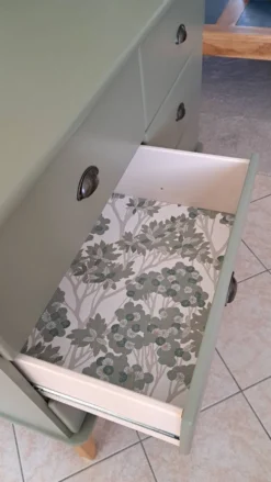 Commode vert Thisted