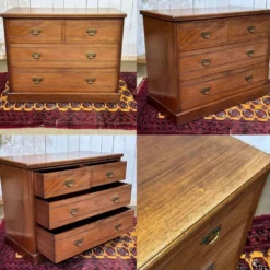 Commode Victorienne 19ème en acajou