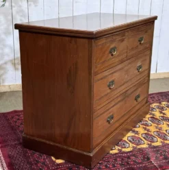 Commode Victorienne 19ème en acajou