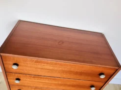 Commode vintage années 1970 acajou