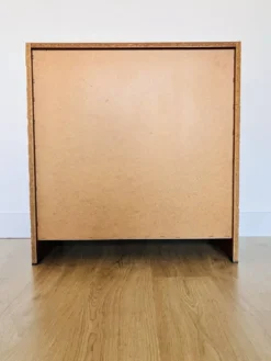Commode vintage années 1970 acajou