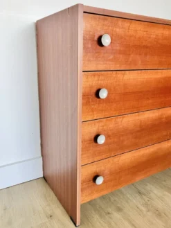 Commode vintage années 1970 acajou