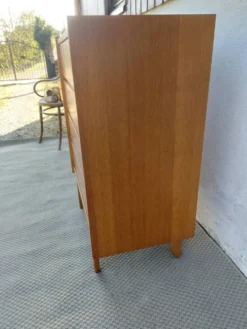 commode vintage, années 60-70, poignées 