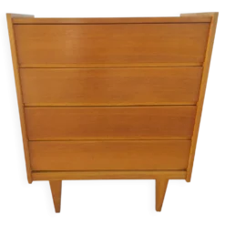 commode vintage, années 60-70, poignées 