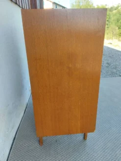 commode vintage, années 60-70, poignées 