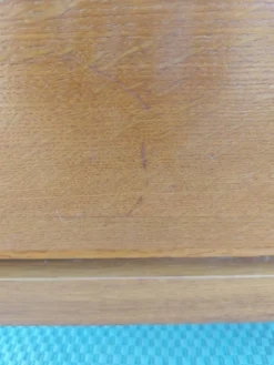 commode vintage, années 60-70, poignées 