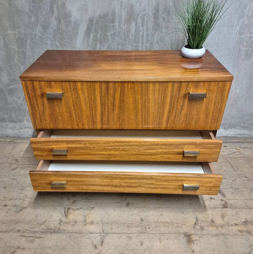 Commode vintage, années 1970, Tchécoslovaquie