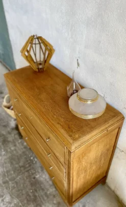 Commode vintage bois - années 50/60 – 4 tiroirs