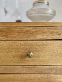 Commode vintage bois - années 50/60 – 4 tiroirs