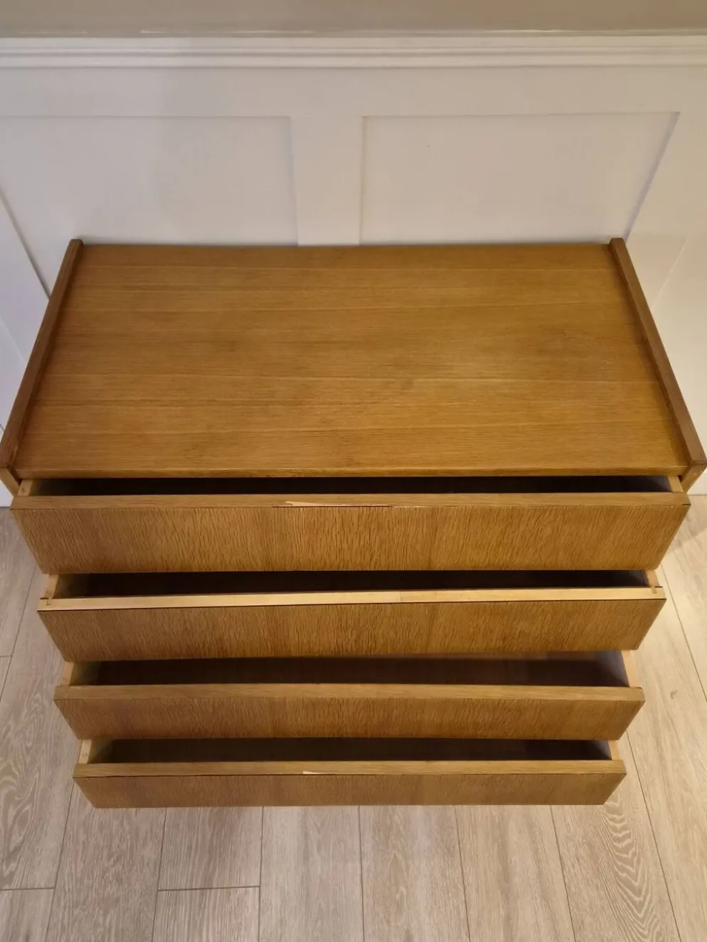 Commode vintage chêne