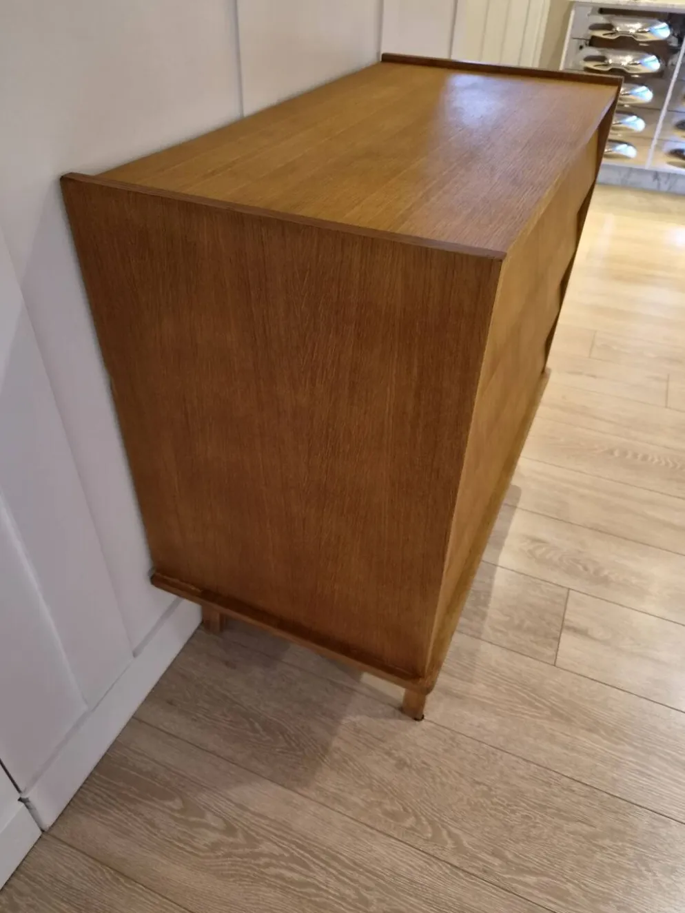 Commode vintage chêne
