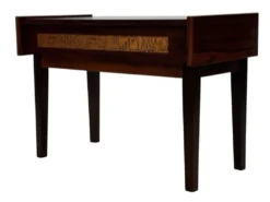 Commode vintage danoise en palissandre et laiton
