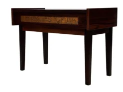 Commode vintage danoise en palissandre et laiton