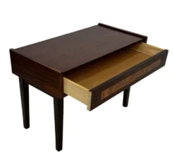 Commode vintage danoise en palissandre et laiton