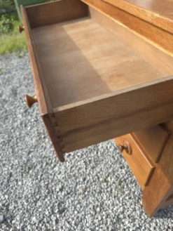 Commode Vintage en chêne massif des années 60
