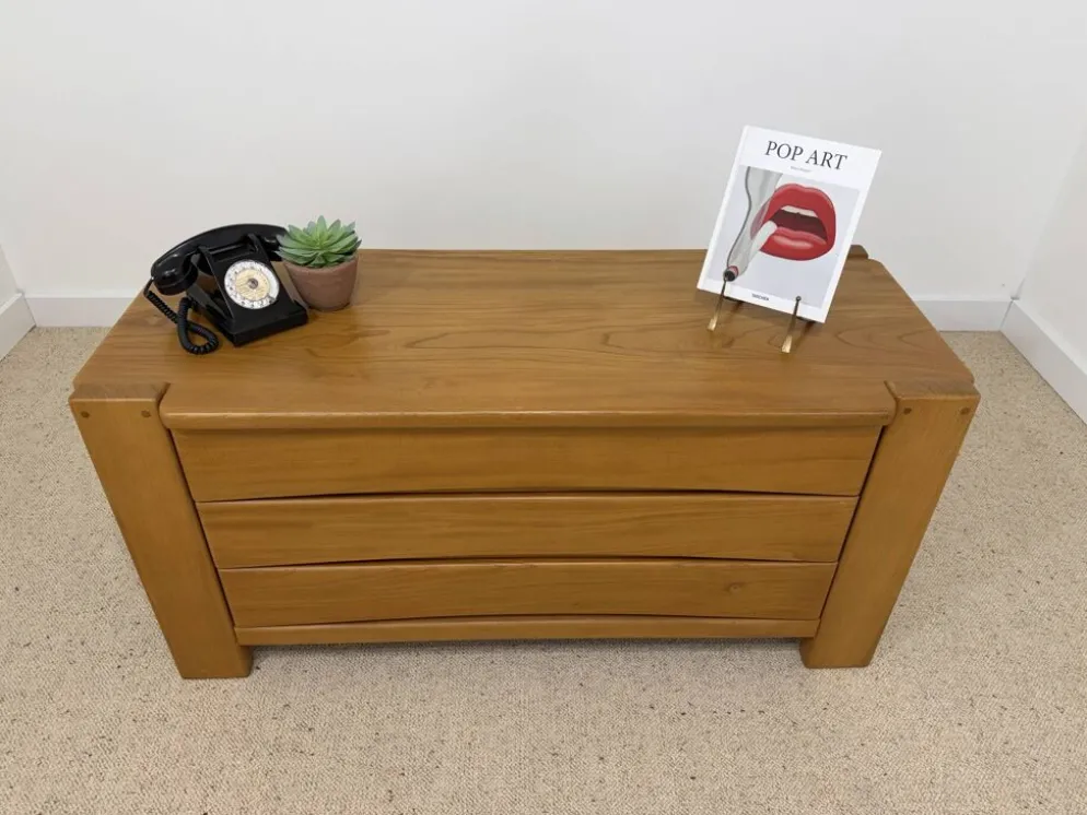 Commode vintage en orme – années 70