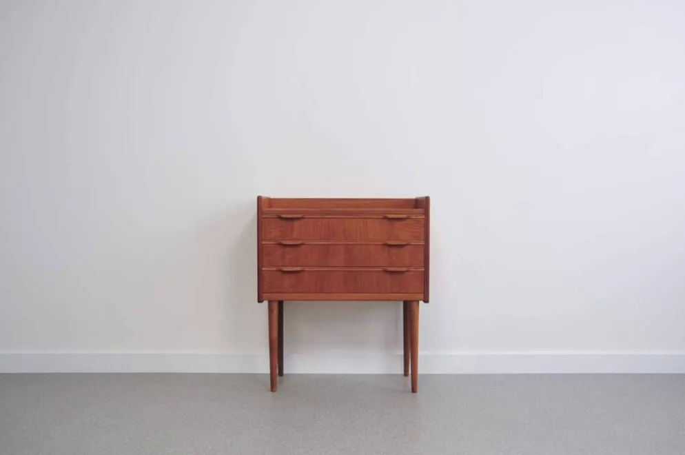 Commode vintage en teck Henning Jørgensen