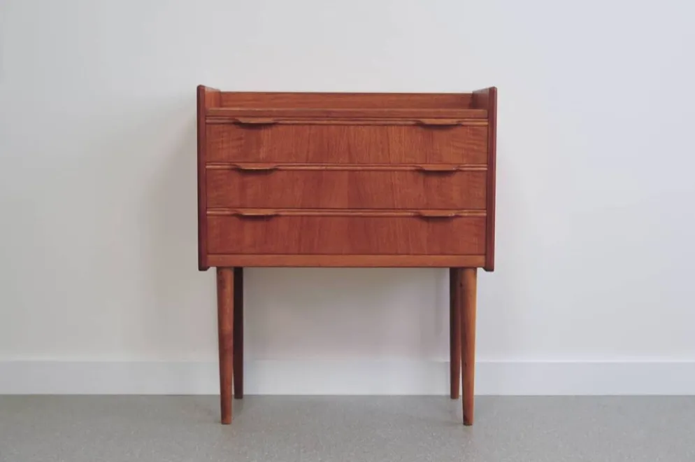 Commode vintage en teck Henning Jørgensen