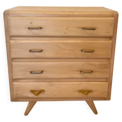 Commode vintage, pieds compas