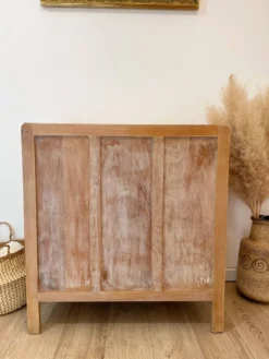 Commode vintage, pieds compas