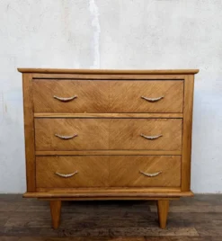 Commode vintage poignée diamants