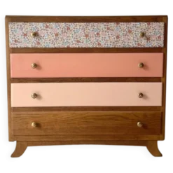 Commode vintage rénovée