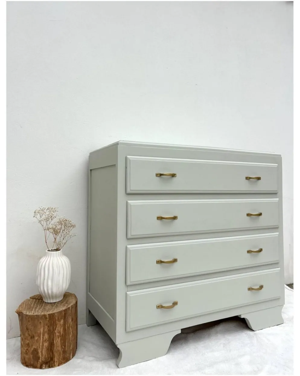 Commode vintage rénovée