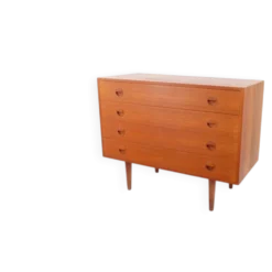 Commode vintage rétro années 60-70 HG Møbler en teck, style années 60-70.