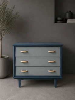 Commode vintage 3 tiroirs