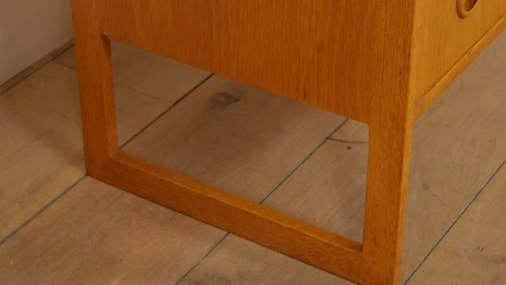 Commode vintage | 3 tiroirs | Arne Wahl Iversen | Chêne
