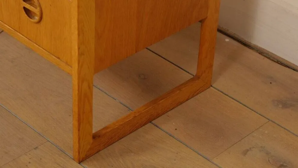 Commode vintage | 3 tiroirs | Arne Wahl Iversen | Chêne