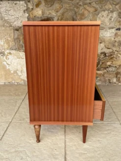 Commode vintage, 4 tiroirs, circa 1960s
