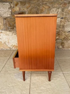 Commode vintage, 4 tiroirs, circa 1960s