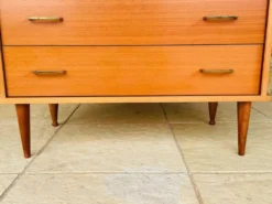 Commode vintage, 4 tiroirs, circa 1960s