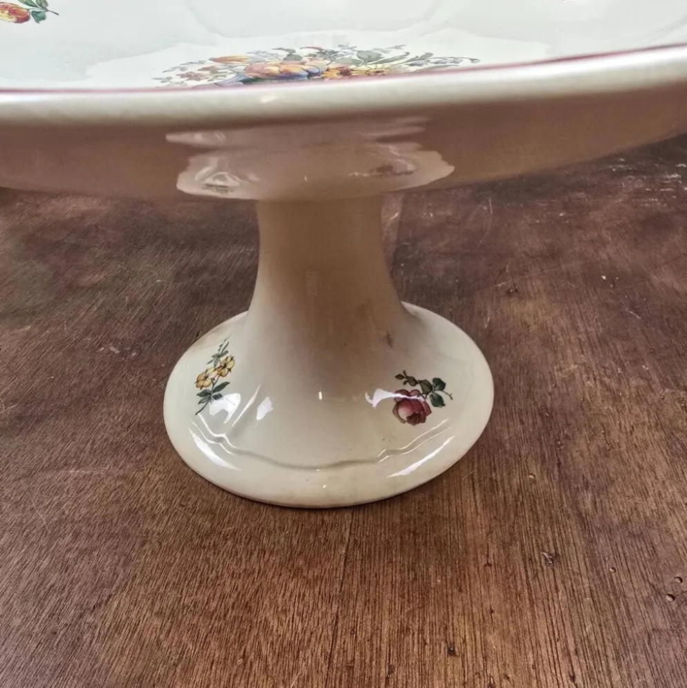 Compotier ancien Villeroy & Boch Mettlach Floralia 1577 – Saar Basin