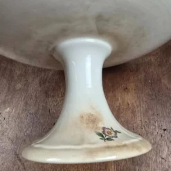 Compotier ancien Villeroy & Boch Mettlach Floralia 1577 – Saar Basin