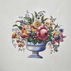 Compotier ancien Villeroy & Boch Mettlach Floralia 1577 – Saar Basin
